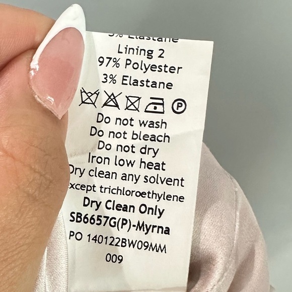 House of CB Myrna corset pink dress size XS - Picture 7 of 9